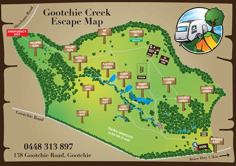 gootchie creek map - Gootchie Creek Campground .